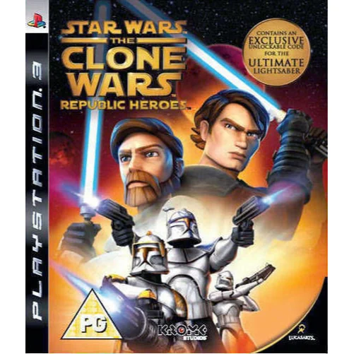 Φωτογραφία προϊόντος: Krome Studios PS3 USED STAR WARS THE CLONE WARS REPUBLIC HEROES