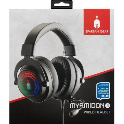 Φωτογραφία προϊόντος: Spartan Gear -Myrmidon 3 Wired Headset (compatible with PC, playstation 4,playstation 5)