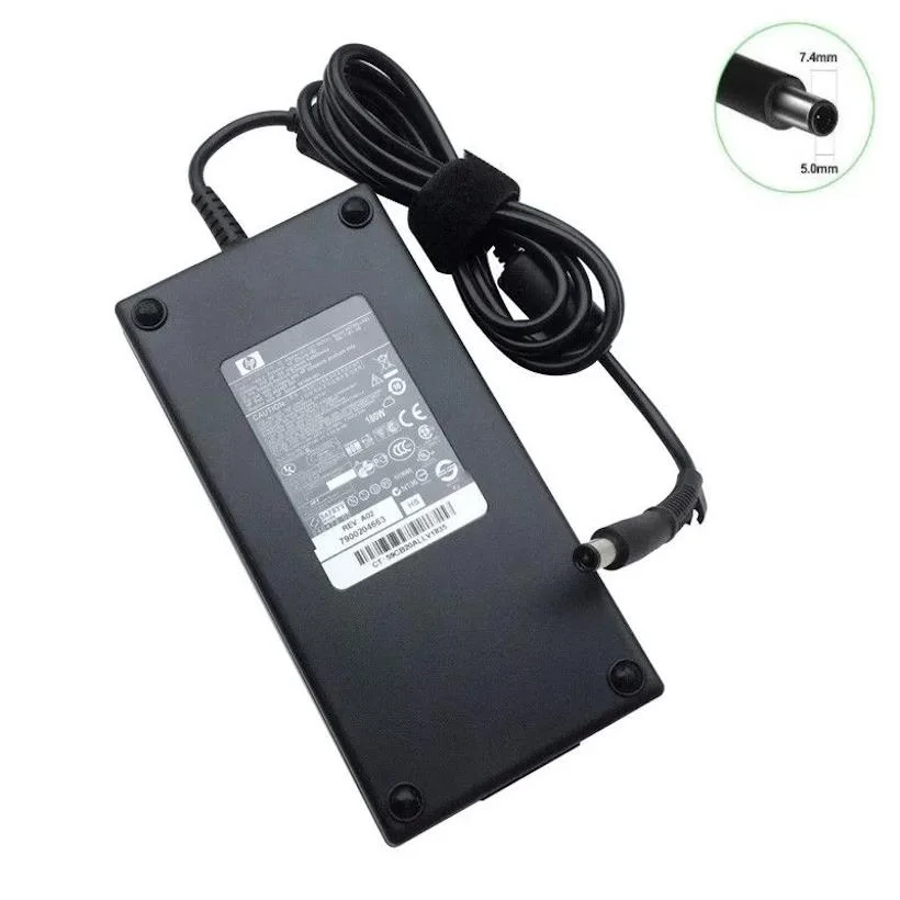 Φωτογραφία προϊόντος: Τροφοδοτικό HP Compaq 19V 9.5A 180W 7.4*5.0mm με προαιρετικό καλώδιο τροφοδοσίας