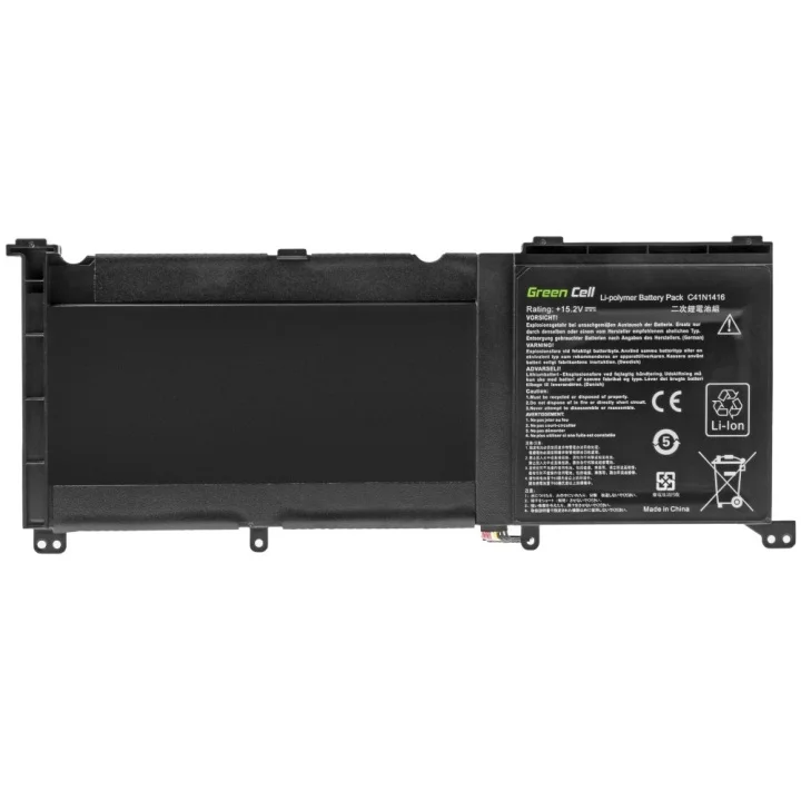 Φωτογραφία προϊόντος: GreenCell Battery C41N1416 Asus G501J G501JW G501V G501VW / 15,2V 3650mAh
