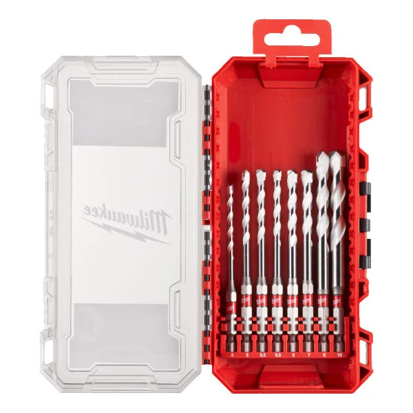 Φωτογραφία προϊόντος: MILWAUKEE 4932493872 Τρυπάνια Πολλαπλών Υλικών Σετ 8τμχ