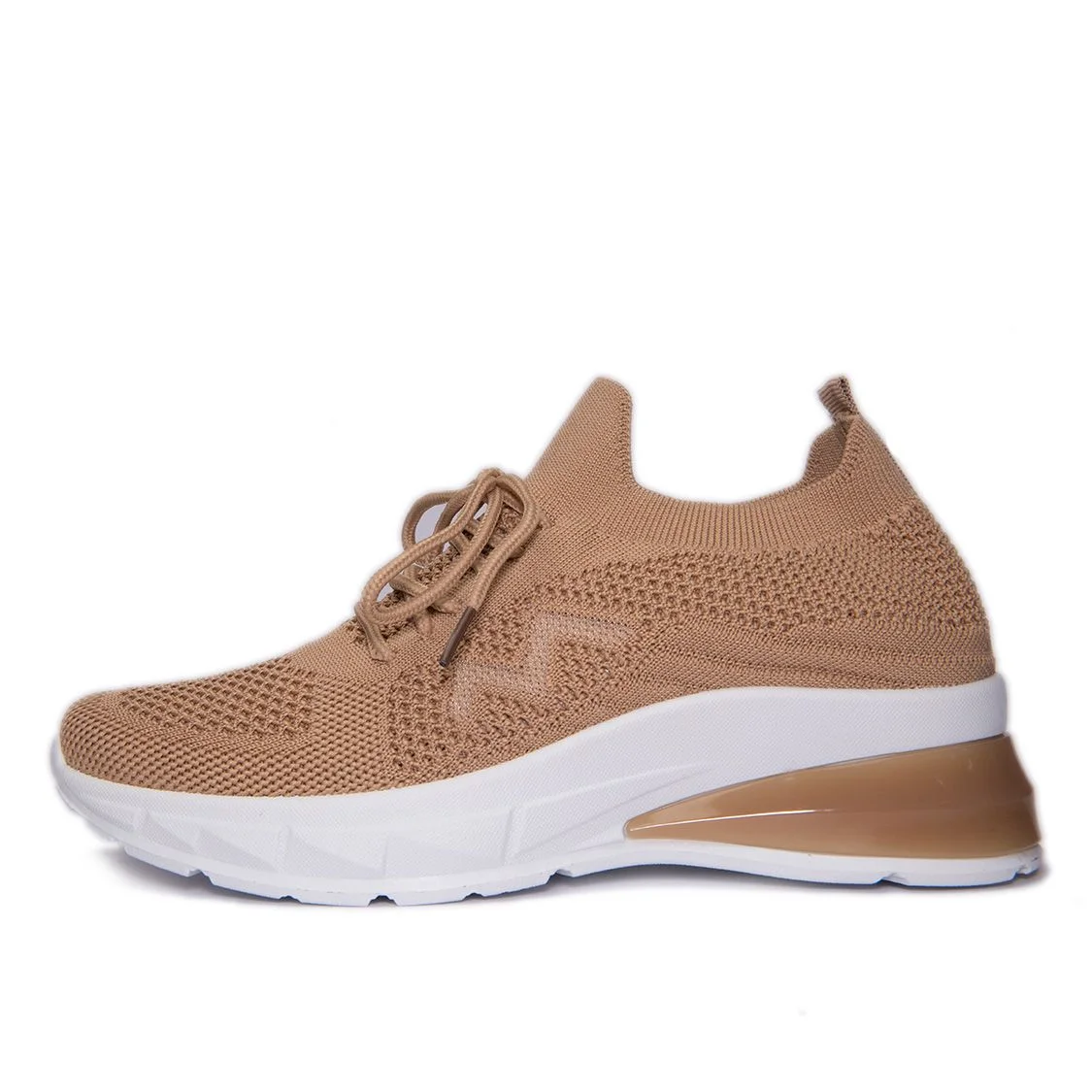 Φωτογραφία προϊόντος: PLATO Sneakers Κάλτσα Μπεζ