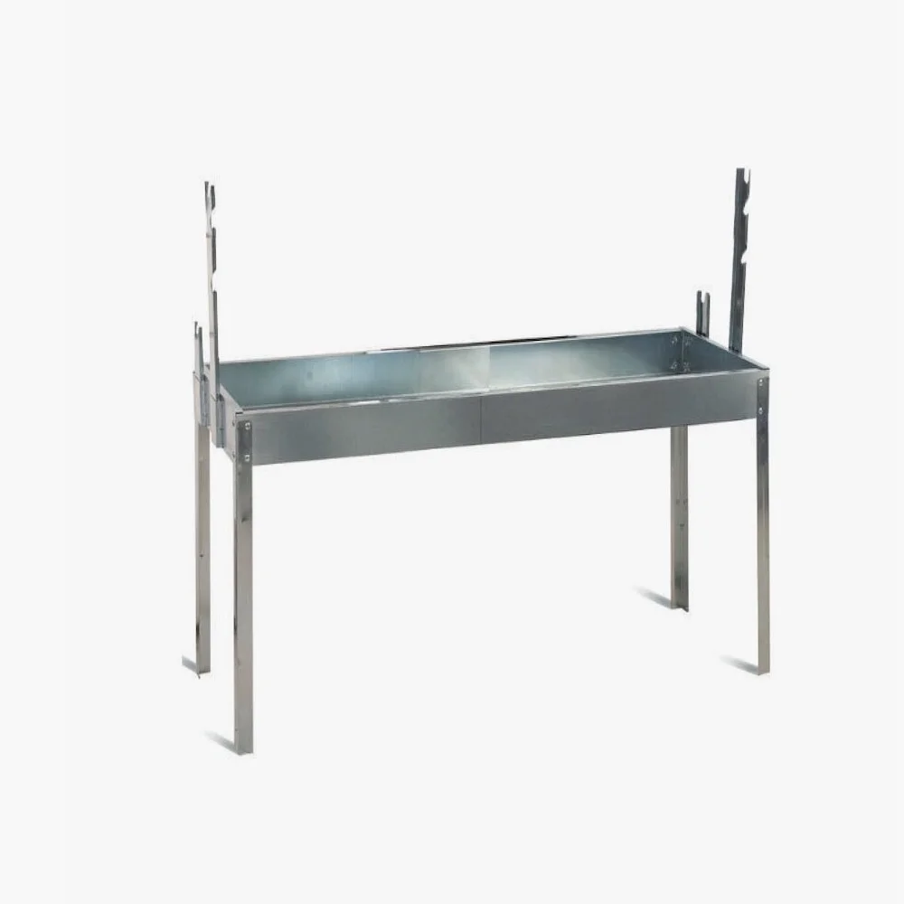 Φωτογραφία προϊόντος: Bonne Metal Grills-Grill Pan(expandable)Ψησταριά Κάρβουνου για Αρνί-Σκάφη Συρταρωτή 140x50cm / E-0204