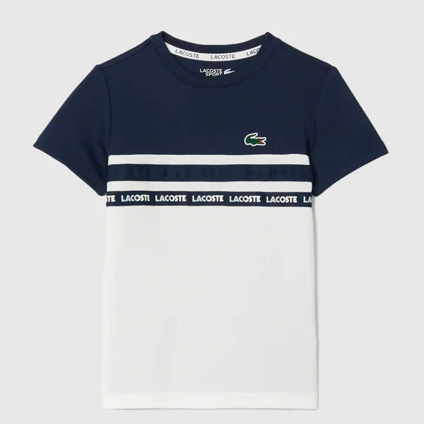 Φωτογραφία προϊόντος: T-shirt παιδικό Lacoste Navy Blue-White stripes