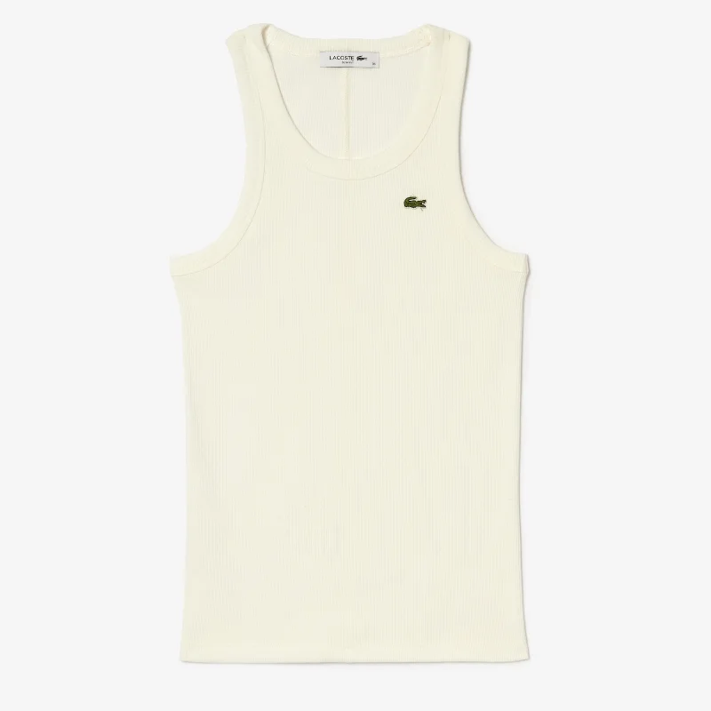 Φωτογραφία προϊόντος: Γυναικεία μπλούζα Lacoste TANK Slim Fit White