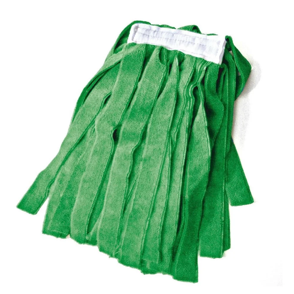 Φωτογραφία προϊόντος: Delta Cleaning Microfiber Σφουγγαρίστρα επαγγελματική με λωρίδες Πράσινη / ΕΜ08Π