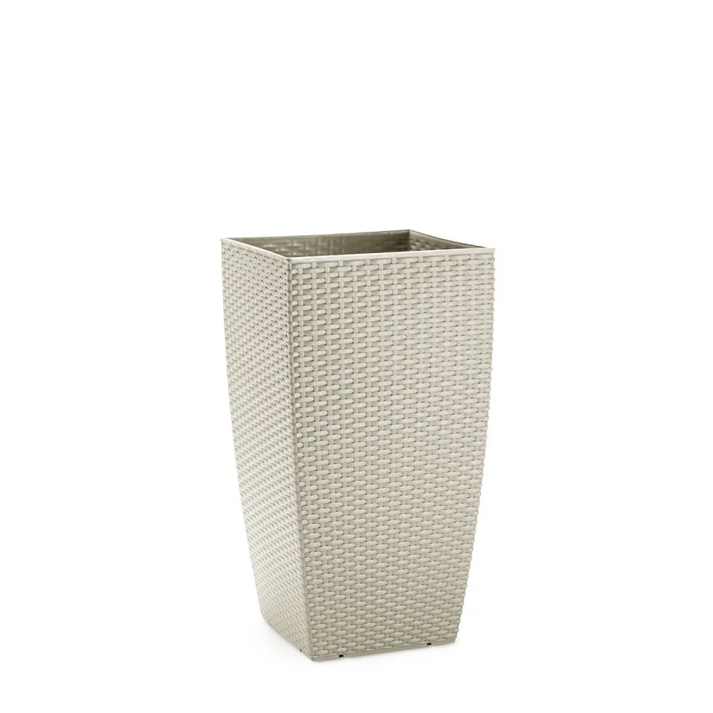 Φωτογραφία προϊόντος: Plastona natura γλάστρα 65lt - 36x36x66cm Σίλκ Γκρί-SG / 102896