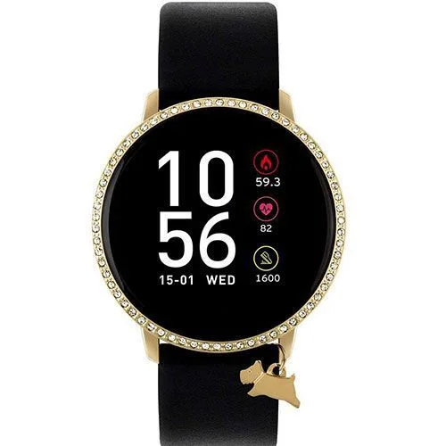 Φωτογραφία προϊόντος: OEM Radley London Series 05 Black Leather Strap Smartwatch RYS05-2104-INT