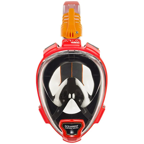Φωτογραφία προϊόντος: OCEAN REEF ARIA QR+ Red Full Face Snorkel Mask S/M
