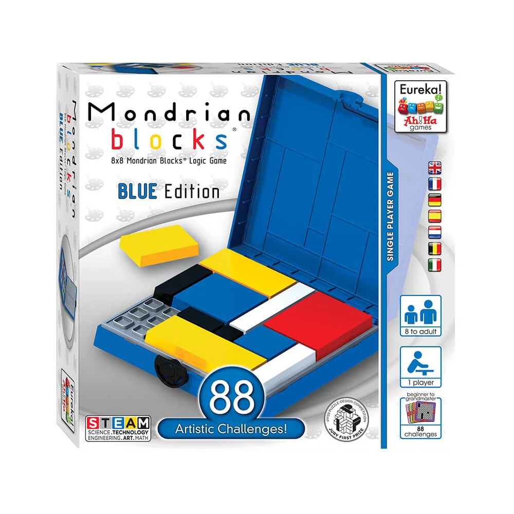 Φωτογραφία προϊόντος: Eureka 473555-Mondrian Blocks – Blue Edition