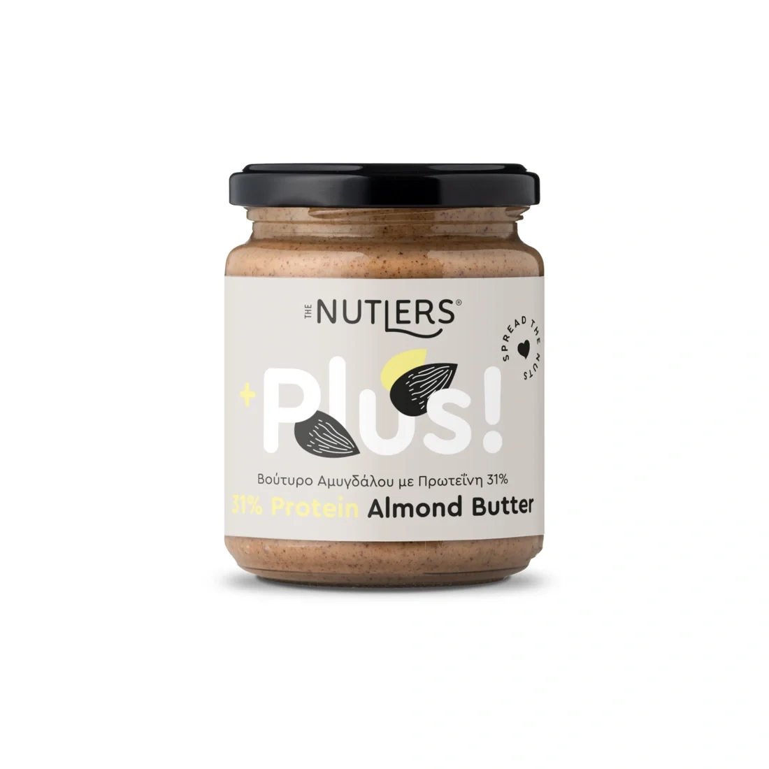 Φωτογραφία προϊόντος: The Nutlers - Βούτυρα Ξηρών Καρπών Αμυγδαλοβούτυρο με 31% Πρωτεΐνη • The Nutlers • 250γρ