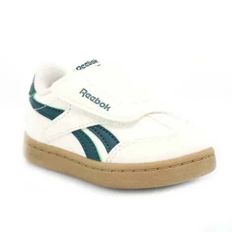 Φωτογραφία προϊόντος: Reebok Smash Edge Hook & Loop Βρεφικό Sneaker Μπεζ Πράσινο με Αυτοκόλλητο