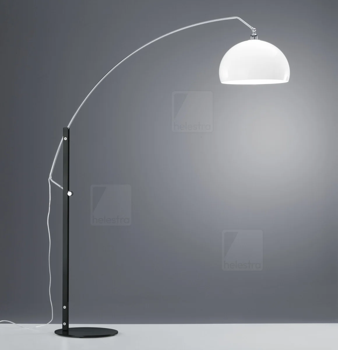 Φωτογραφία προϊόντος: Helestra DORO Floor Luminaire E27 Direct/Indirect black-white Μαύρο