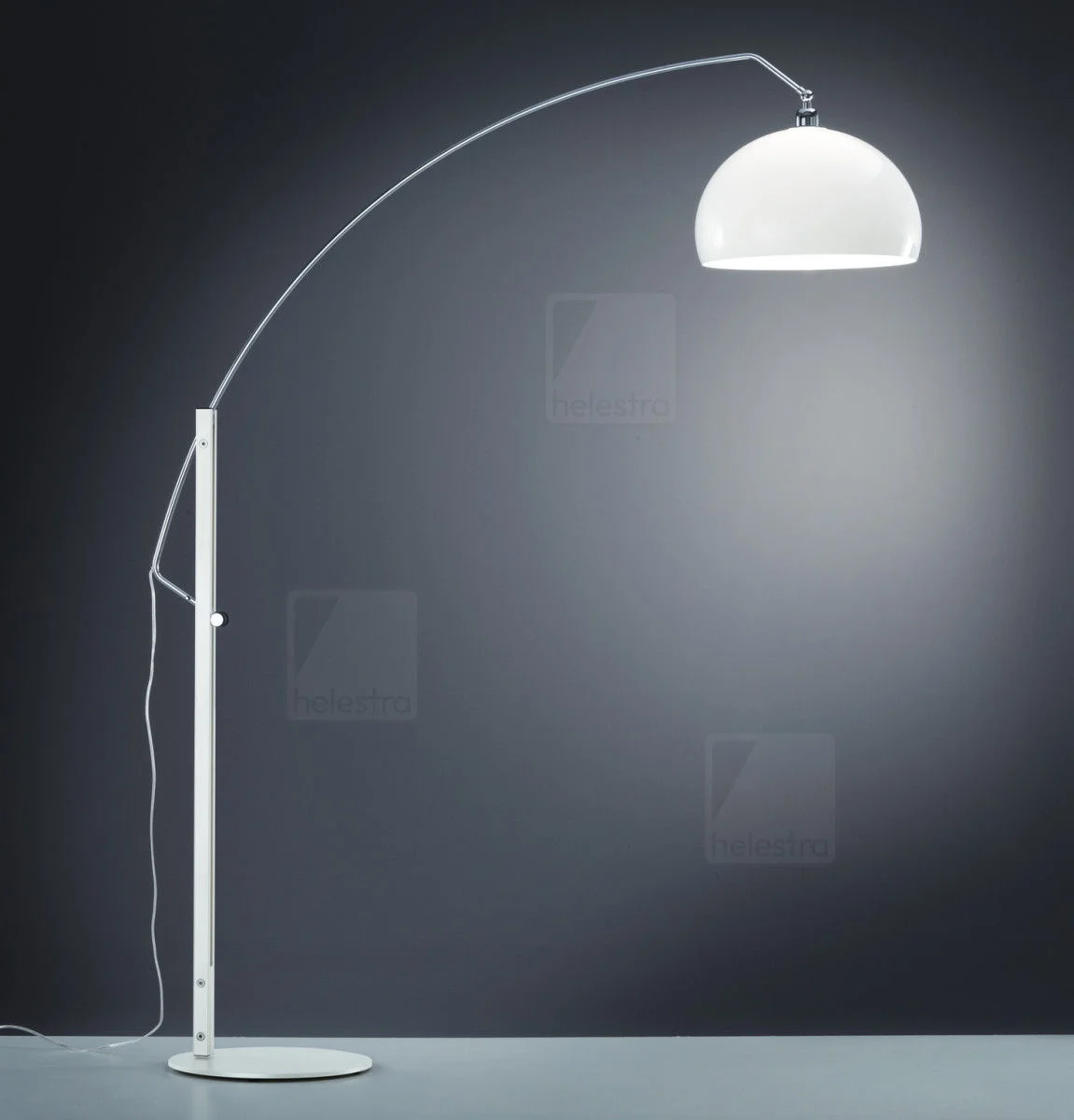 Φωτογραφία προϊόντος: Helestra DORO Floor Luminaire E27 Direct/Indirect white-white Άσπρο Χρώμιο