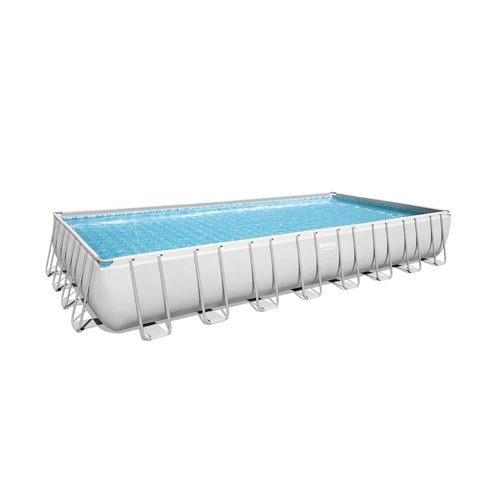 Φωτογραφία προϊόντος: BESTWAY INTERNATIONAL LIMITED Bestway TriTech Πισίνα PVC με Μεταλλικό Σκελετό & Αντλία Φίλτρου 956x488x132εκ. 56623 POWER STEEL POOL 956 Χ 488 Χ 132cm