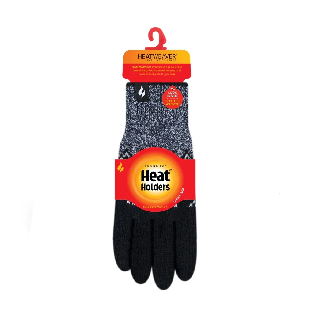 Φωτογραφία προϊόντος: HEAT HOLDERS H.H.LADIES GLOVES TRONDHEIM BLACK M/L