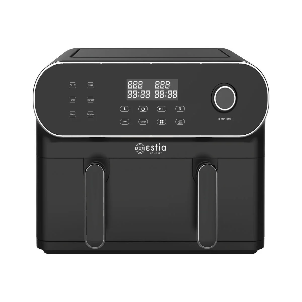 Φωτογραφία προϊόντος: ESTIA ΦΡΙΤΕΖΑ ΑΕΡΟΣ DUO FRY 1700W 11L ΜΕ ΠΡΟΕΤΟΙΜΑΣΙΑ 2 ΔΙΑΦΟΡΕΤΙΚΩΝ ΓΕΥΜΑΤΩΝ
