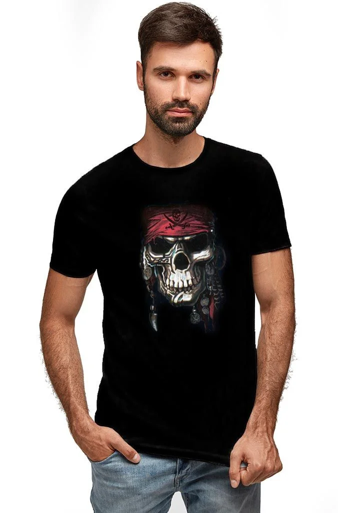 Φωτογραφία προϊόντος: Prime T-Shirt Μαύρο με σχέδιο Πειρατής 4807-1