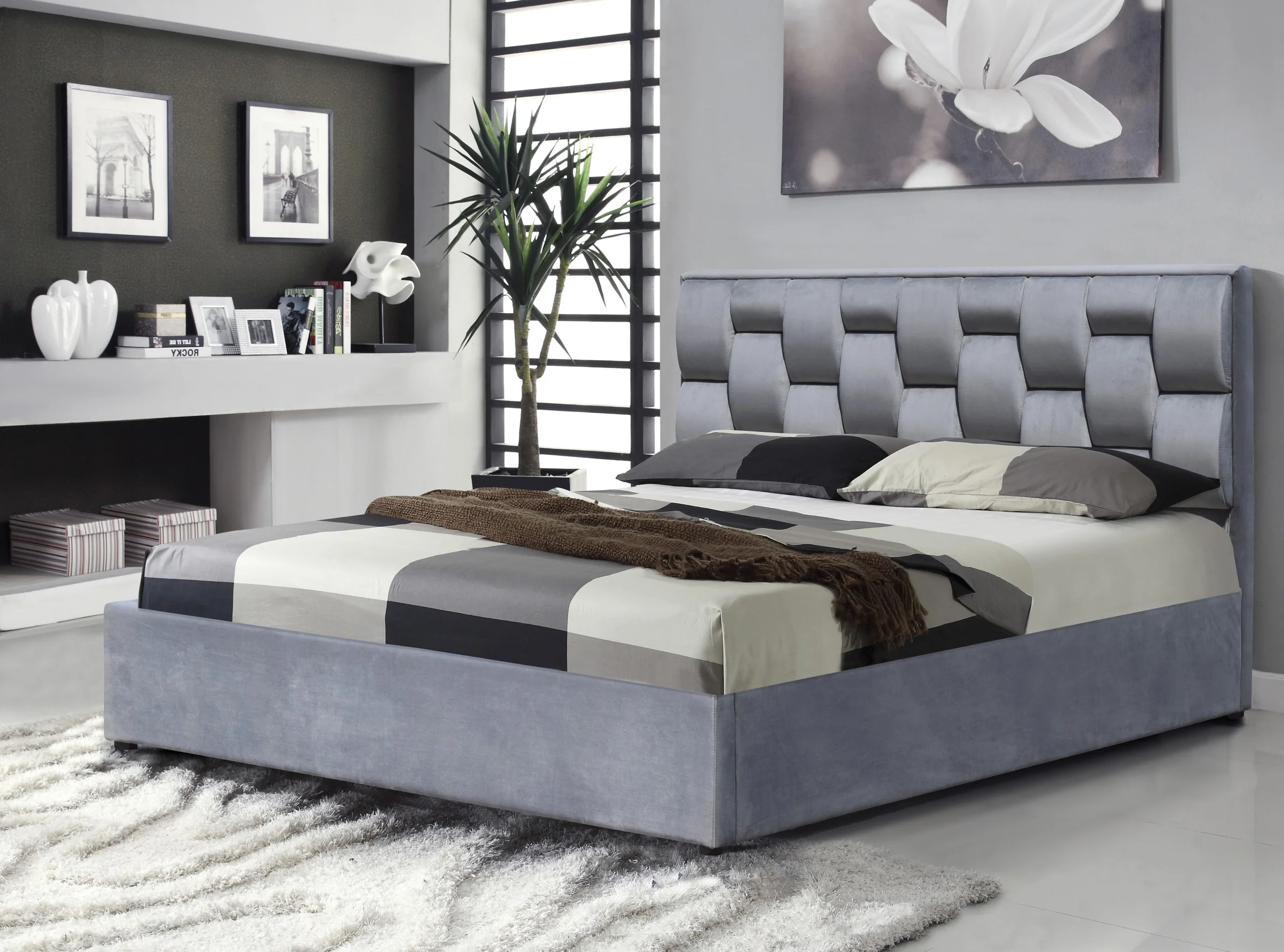 Φωτογραφία προϊόντος: ANNABEL 160 bed with bedding container DIOMMI V-CH-ANNABEL-LOZ