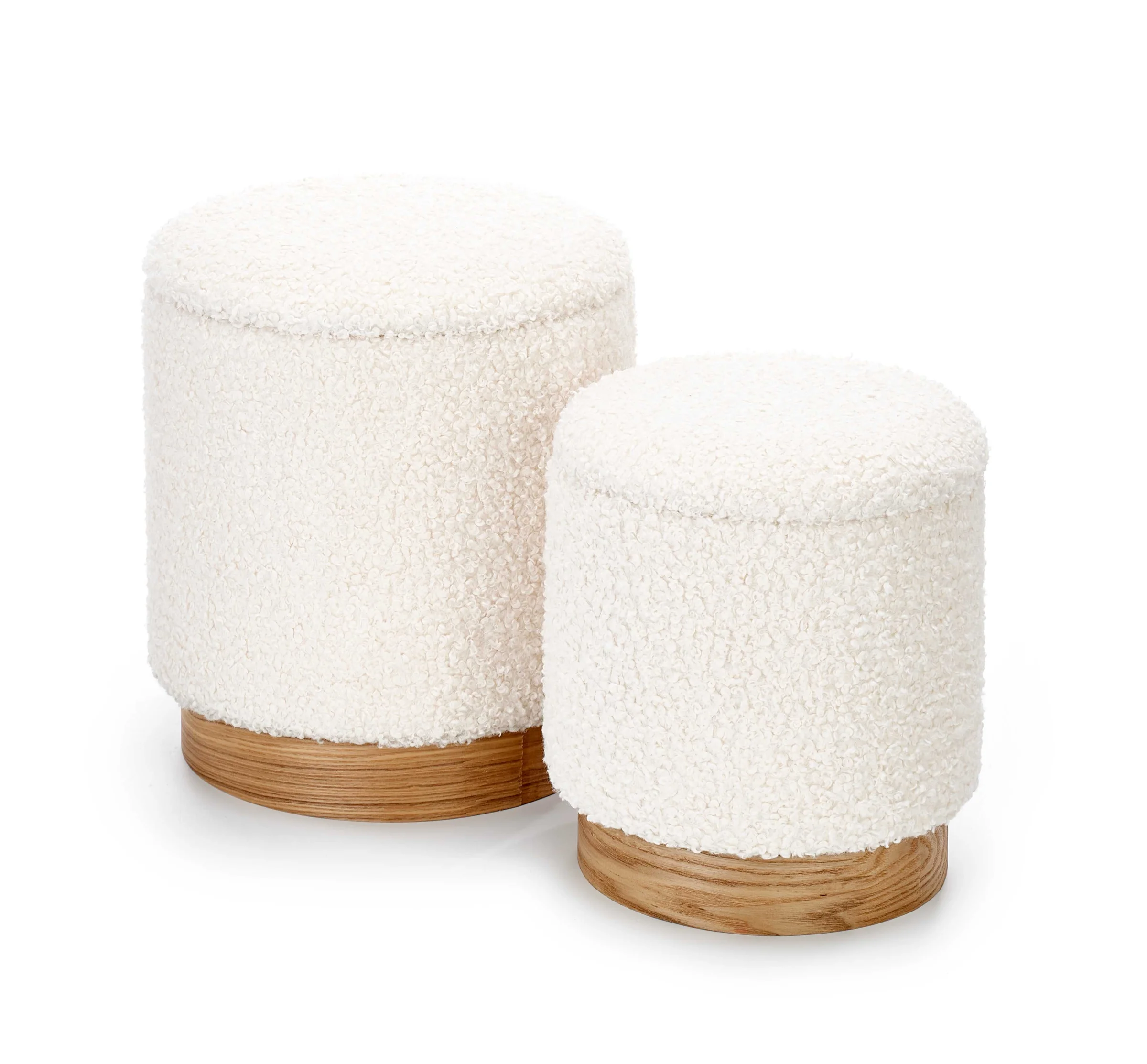 Φωτογραφία προϊόντος: CANCUN set of two color: cream / natural DIOMMI V-CH-CANCUN-PUFA