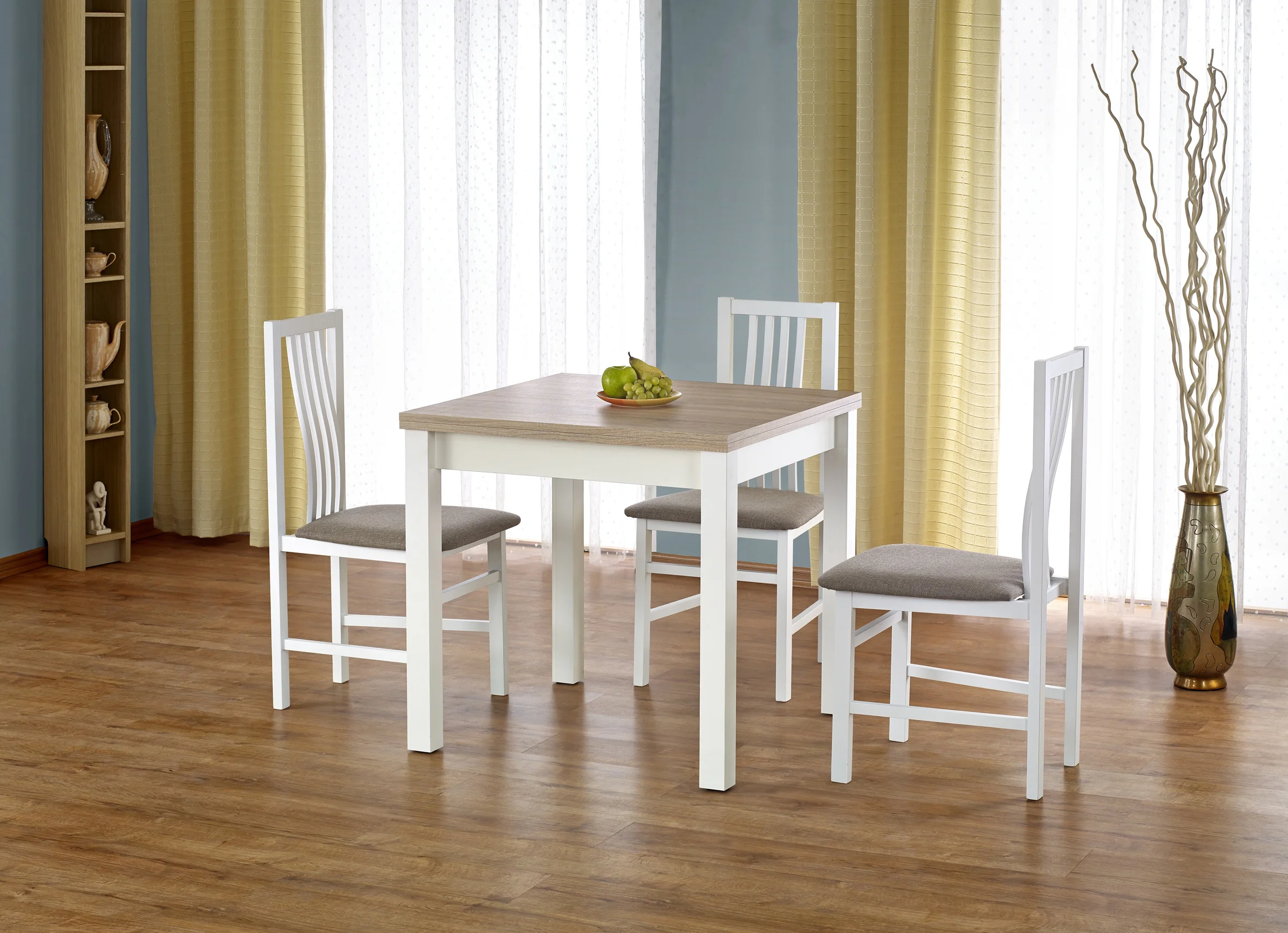 Φωτογραφία προϊόντος: GRACJAN table color: sonoma oak / white DIOMMI V-PL-GRACJAN-ST-SONOMA/BIAŁY