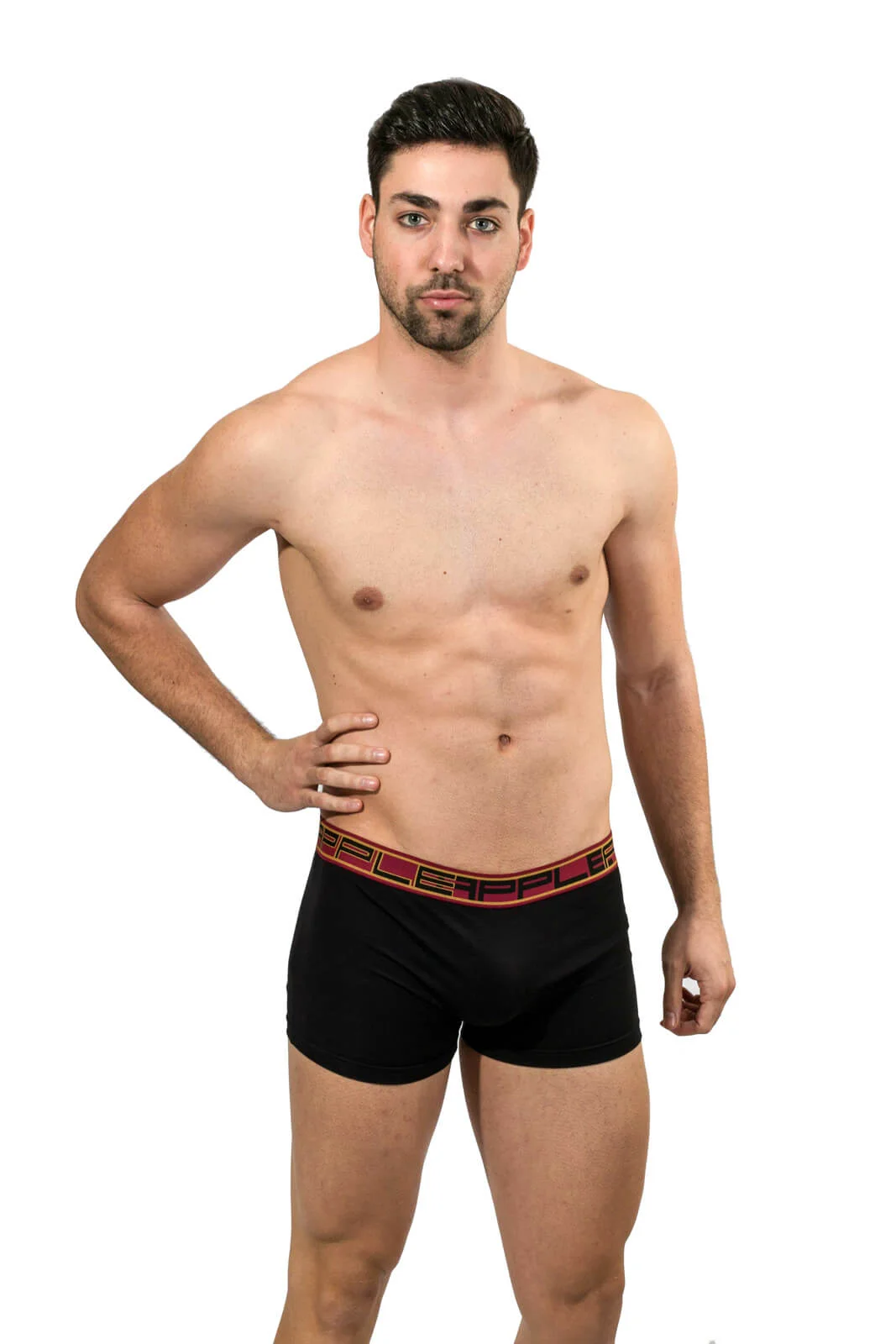 Φωτογραφία προϊόντος: ΑΝΔΡΙΚΟ BOXER APPLE (0110951) - ΜΑΥΡΟ/ΜΠΟΡΝΤΩ 90% ΒΑΜΒΑΚΙ
