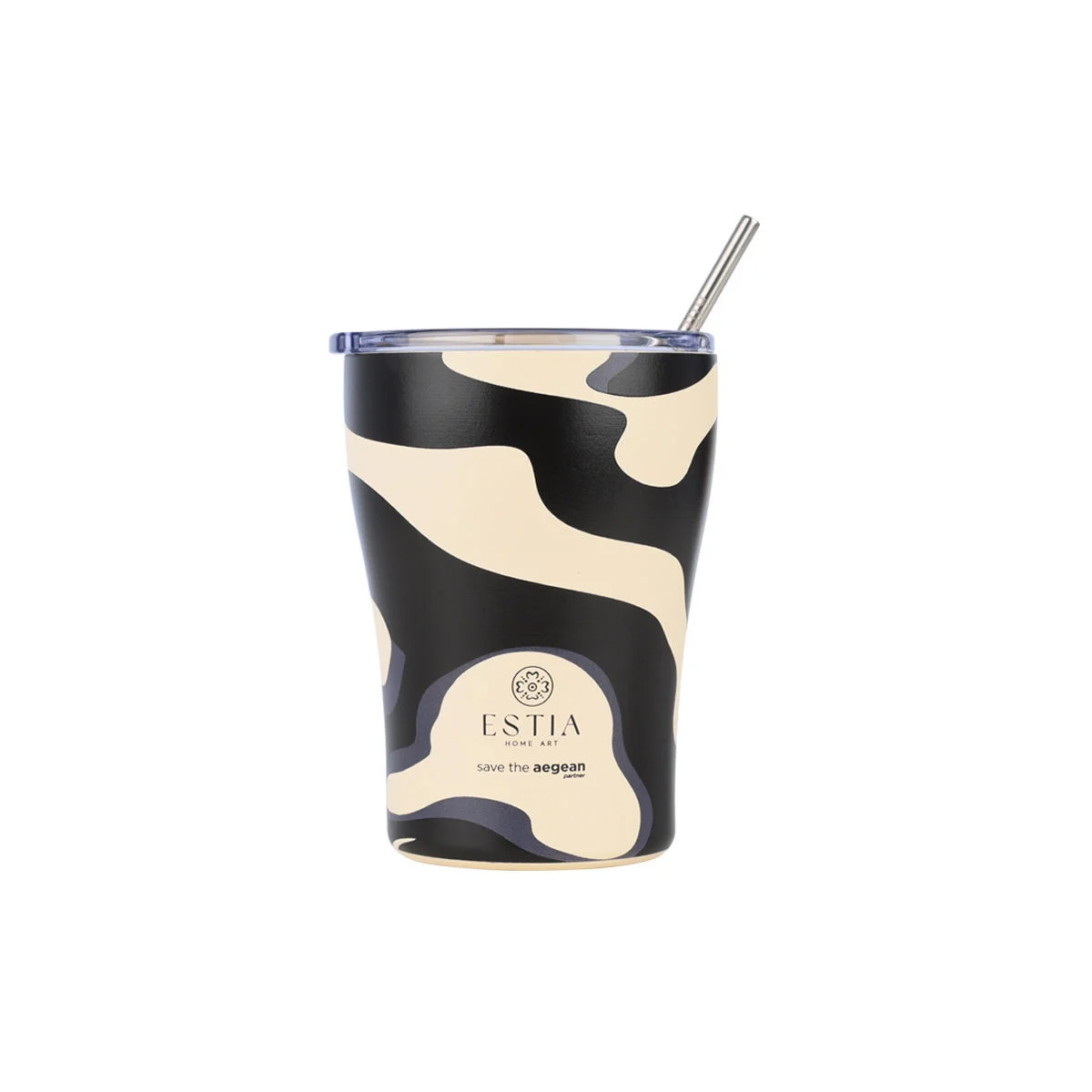 Φωτογραφία προϊόντος: ESTIA HOME ESTIA ΘΕΡΜΟΣ COFFEE MUG SAVE THE AEGEAN 350ml BOLD DRIFT
