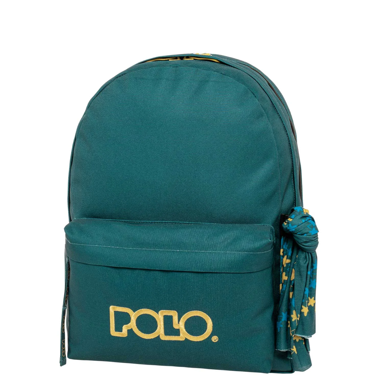 Φωτογραφία προϊόντος: POLO ΣΑΚΙΔΙΟ ORIGINAL DOUBLE SCARF PETROL/GOLD-ΠΕΤΡΟΛ/ΧΡΥΣΟ