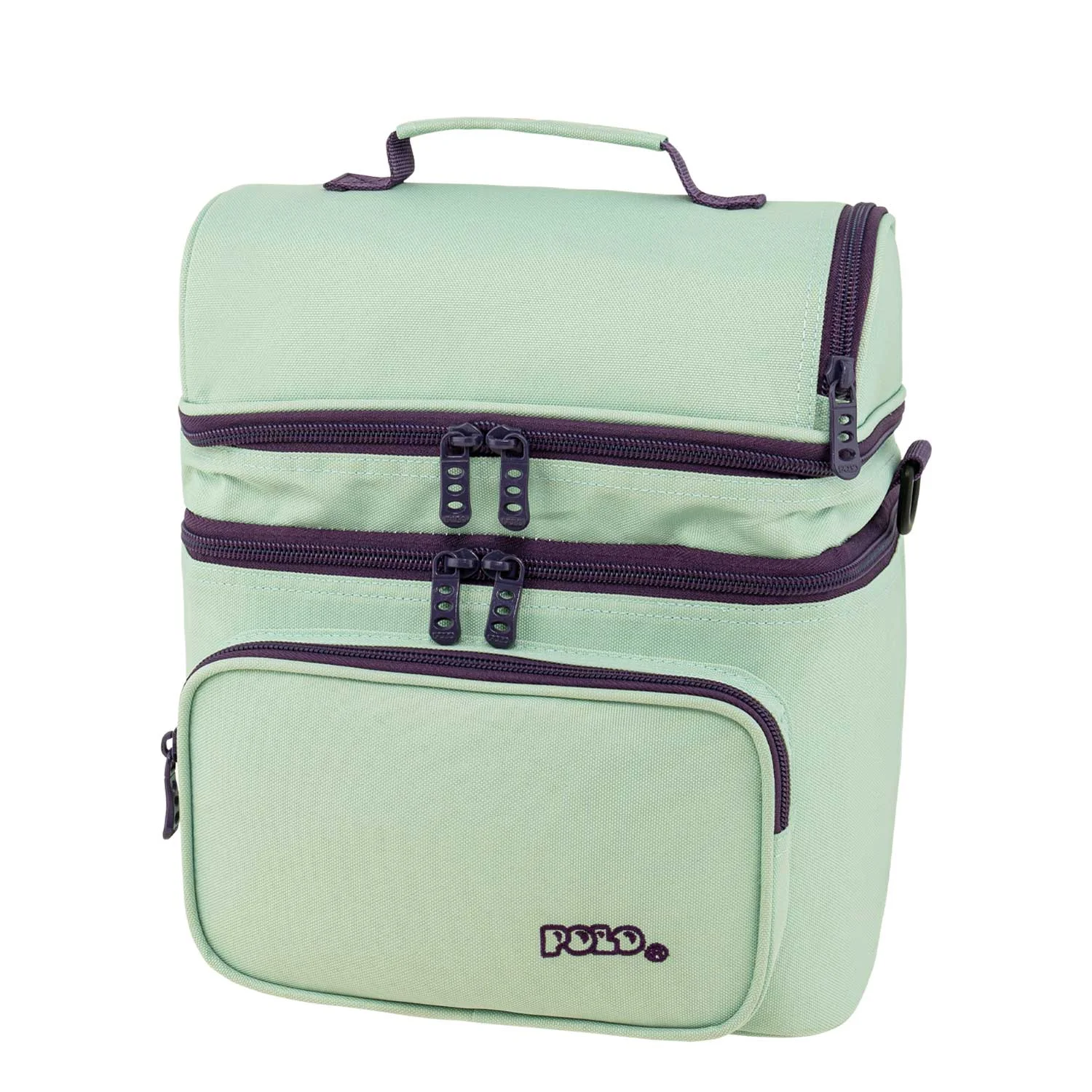 Φωτογραφία προϊόντος: POLO ΤΣΑΝΤΑ ΦΑΓΗΤΟΥ DOUBLE COOLER MINT/EGGPLANT-ΜΕΝΤΑ/ΜΕΛΙΤΖΑΝΙ