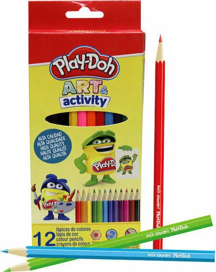 Φωτογραφία προϊόντος: ΞΥΛΟΜΠΟΓΙΕΣ PLAY-DOH 12τεμ.