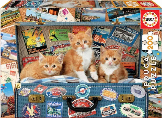 Φωτογραφία προϊόντος: Remoundo ΠΑΖΛ 200 TRAVELLING KITTENS