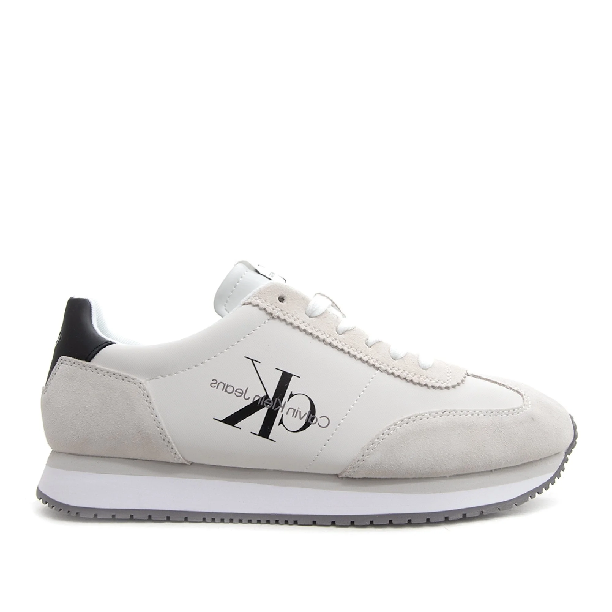 Φωτογραφία προϊόντος: Ανδρικά Sneakers Calvin Klein Retro Runner 1 YM0YM00385 - 44, ΛΕΥΚΟ