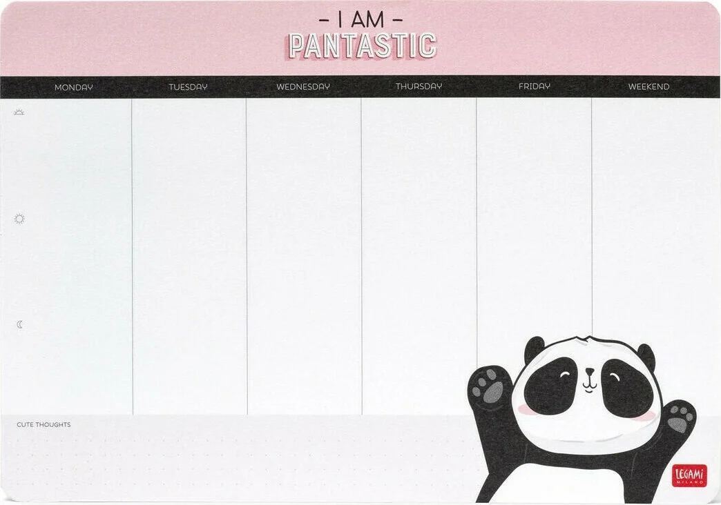 Φωτογραφία προϊόντος: LEGAMIS SMART NOTES - PAPER MOUSEPAD +amp; NOTEPAD - PANTASTIC PANDA