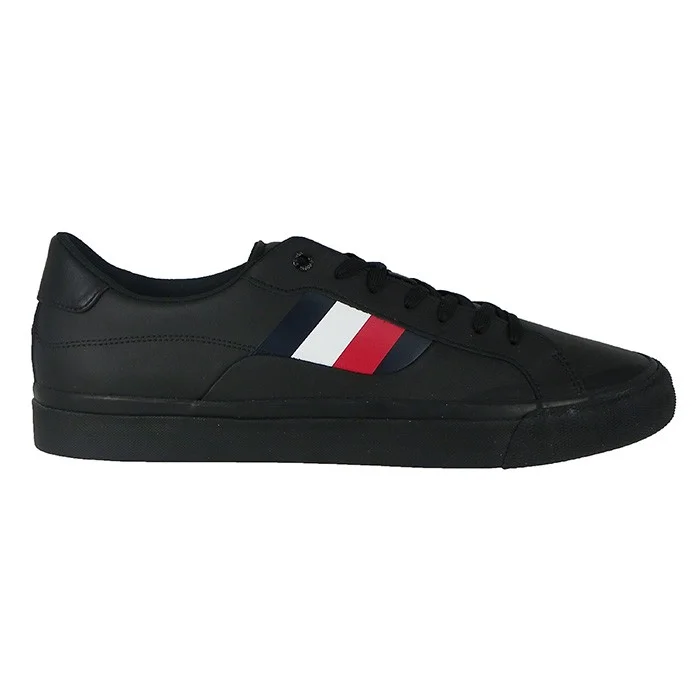 Φωτογραφία προϊόντος: Ανδρικά Sneakers Tommy Hilfiger Core Stripes FM0FM04140 - 44, ΜΑΥΡΟ