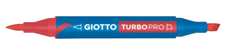 Φωτογραφία προϊόντος: Giotto-Filla GIOTTO TURBO PRO ΚΟΚΚΙΝΟ ΣΚΟΥΡΟ ΜΑΡΚΑΔΟΡΟΣ ΜΕ ΔΙΠΛΗ ΜΥΤΗ