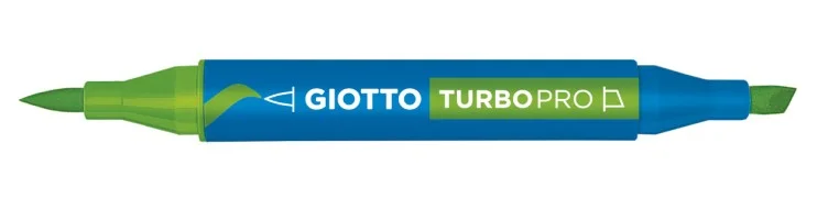 Φωτογραφία προϊόντος: Giotto-Filla GIOTTO TURBO PRO ΠΡΑΣΙΝΟ ΜΑΡΚΑΔΟΡΟΣ ΜΕ ΔΙΠΛΗ ΜΥΤΗ