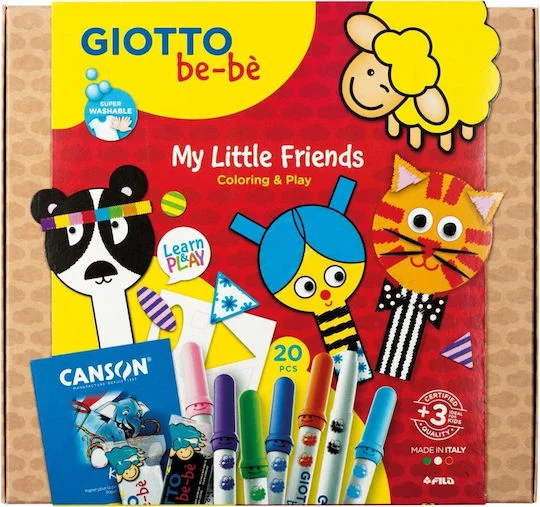Φωτογραφία προϊόντος: Giotto-Filla GIOTTO BEBE MY LITTLE FRIENDS ΑΠΟ 2 ΕΤΩΝ