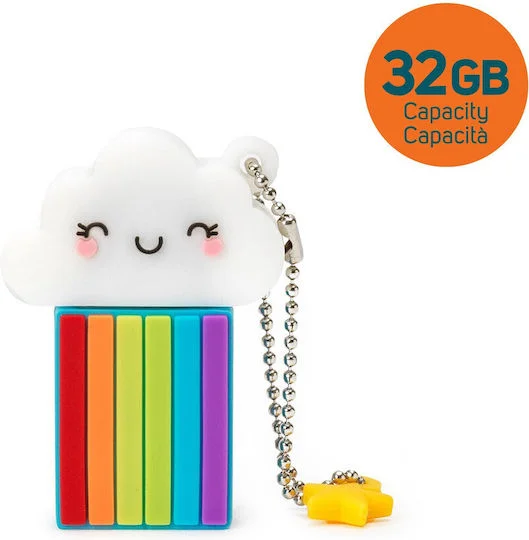 Φωτογραφία προϊόντος: LEGAMI USB DRIVE 32 GB - RAINBOW