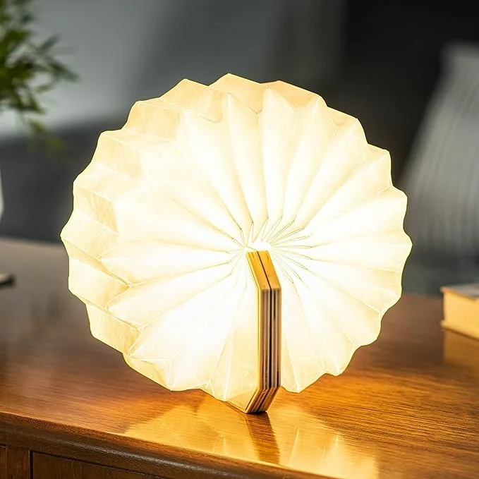 Φωτογραφία προϊόντος: GINGKO ΛΑΜΠΑ SMART ACCORDION NATURAL WALNUT BAMBOO