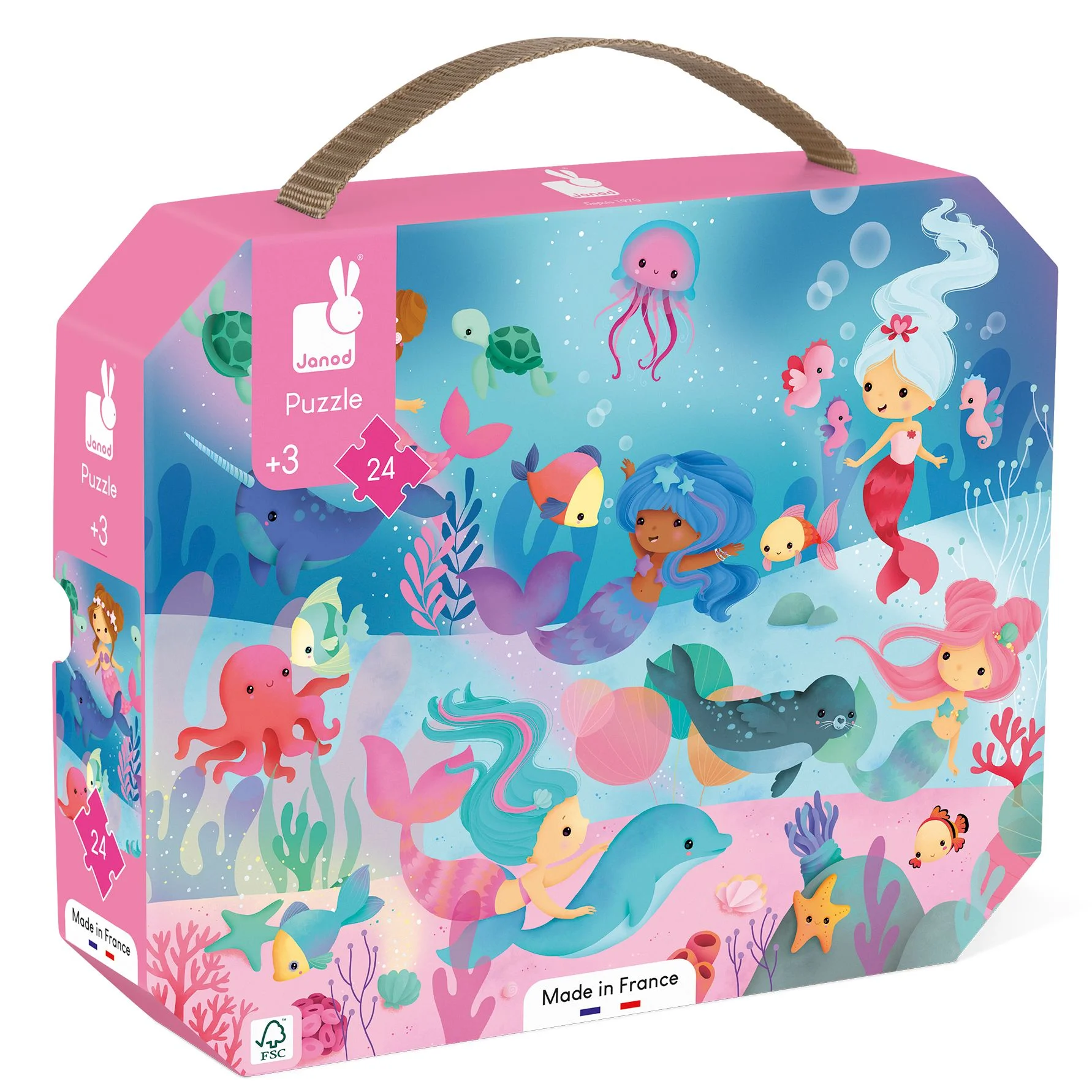 Φωτογραφία προϊόντος: JANOD PUZZLE MERMAIDS 24 PCS J02613