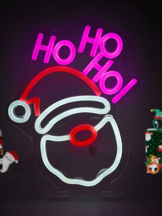 Φωτογραφία προϊόντος: LEGAMI NEON-EFFECT LED SIGN - IT S A SIGN - SANTA CLAUS