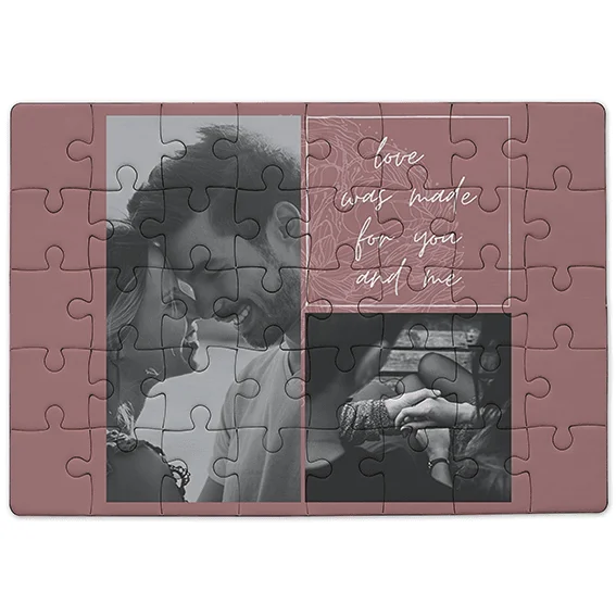 Φωτογραφία προϊόντος: OEM Puzzle Love was made for me and you ! Οριζόντιο A3