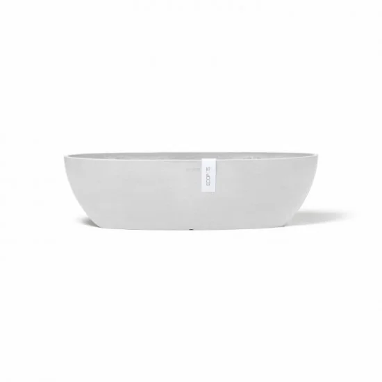 Φωτογραφία προϊόντος: Ecopots Γλάστρα Κασπό Sofia Long 56 Pure White