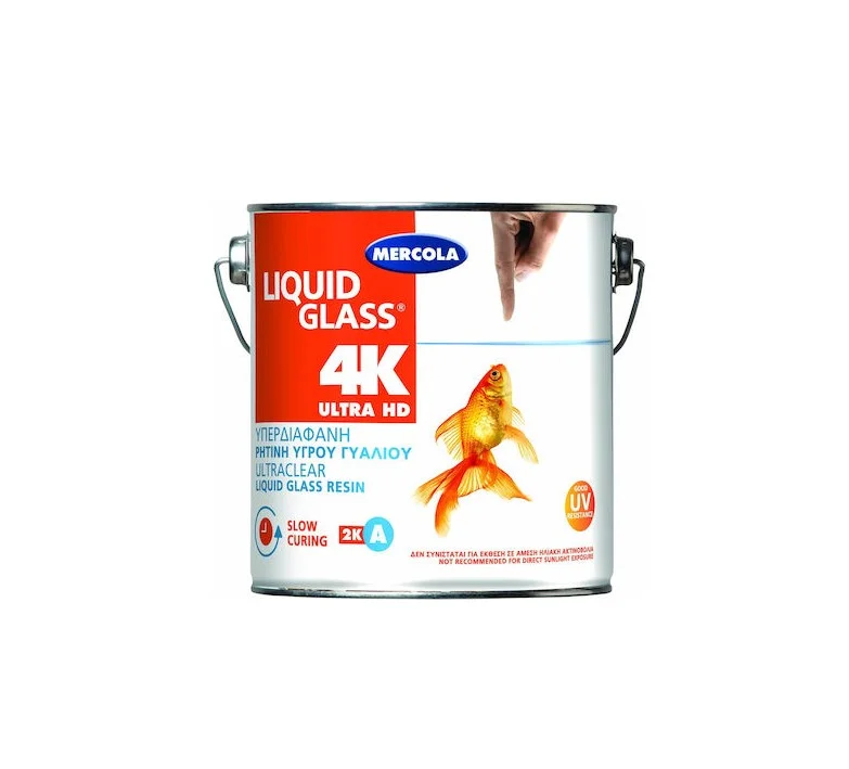 Φωτογραφία προϊόντος: Mercola 4K Ultra HD Διάφανη Ρητίνη Υγρού Γυαλιού Δύο Συστατικών 3000gr