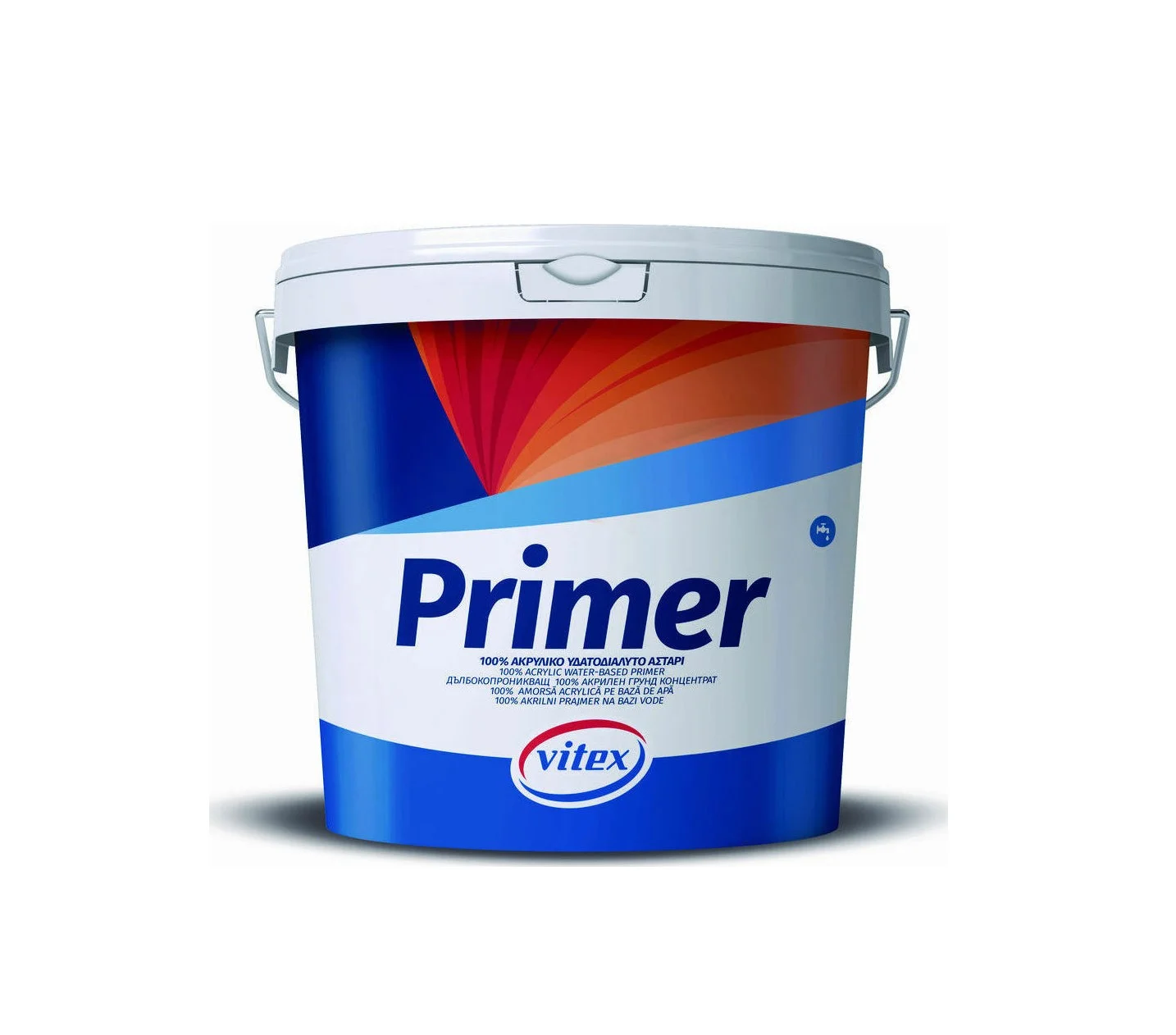 Φωτογραφία προϊόντος: Vitex Primer 100% Ακρυλικό Αστάρι Νερού Ημιδιάφανο Κατάλληλο για Τοιχοποιία 3lt
