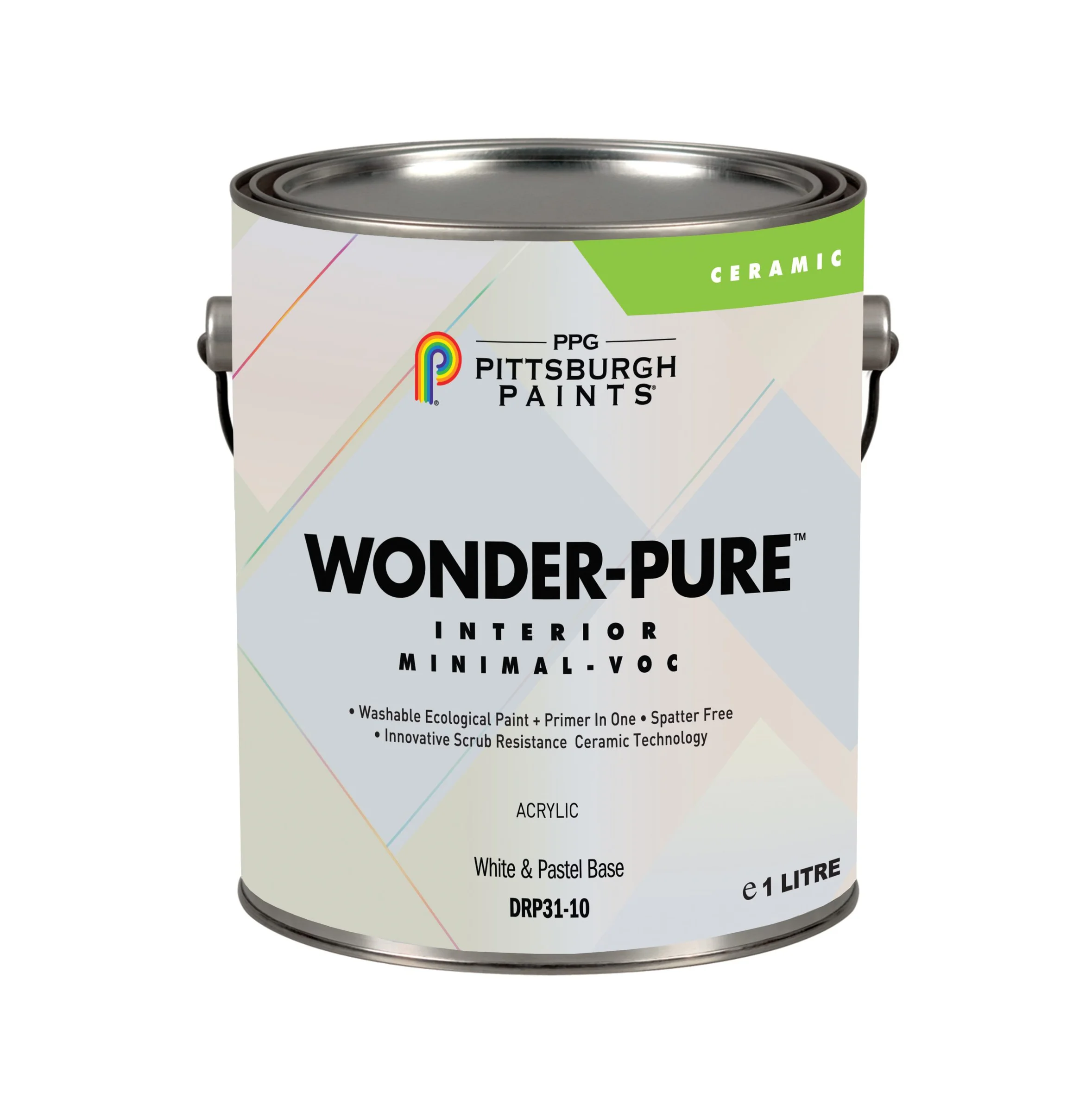 Φωτογραφία προϊόντος: PPG Wonder-Pure DRP 31 Οικολογικό Ακρυλικό Χρώμα με Κεραμικα Σφαιρίδια για Εσωτερική Χρήση 10lt Pittsburgh Paints