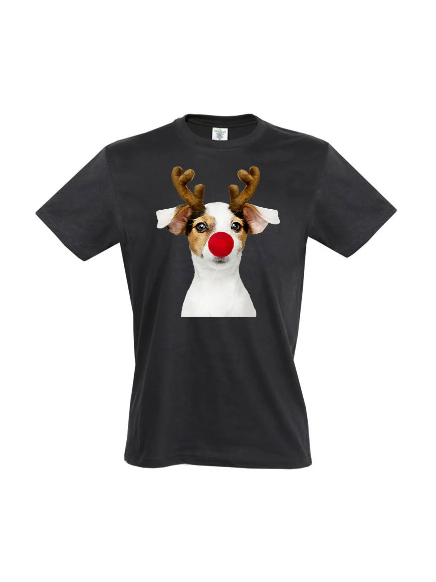 Φωτογραφία προϊόντος: Christmas Dog T-shirt 312 BLACK