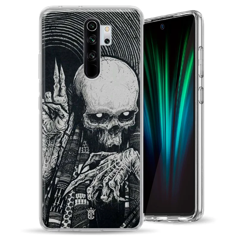 Φωτογραφία προϊόντος: OEM Θήκη Back Cover Xiaomi Redmi Note 8 Pro Skull OK