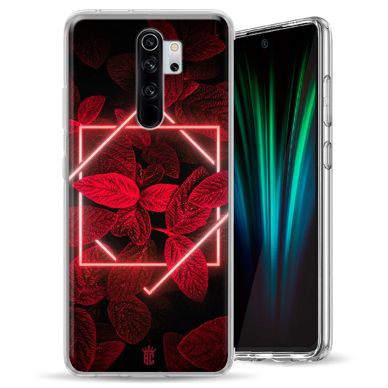 Φωτογραφία προϊόντος: OEM Θήκη Back Cover Xiaomi Redmi Note 8 Pro Neon Red Leaves