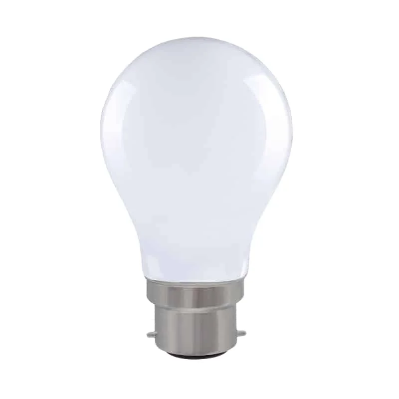 Φωτογραφία προϊόντος: Λάμπα led long filament dimmable γαλακτερή A60 240V μπαγιονέτ B22 7.5W 806lm θερμό λευκό 2700k 360° 1-U005395 UNIVERSE